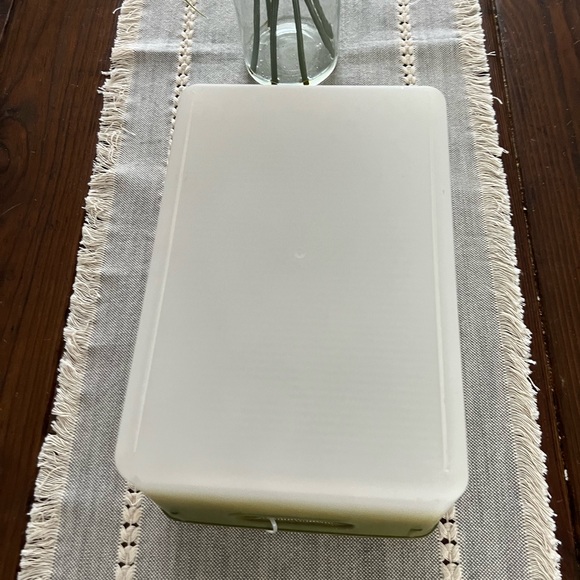 Set Of 2 Isaac Jacobs Decorative Storage Ombre Bins Green Color NWT - Picture 4 of 5